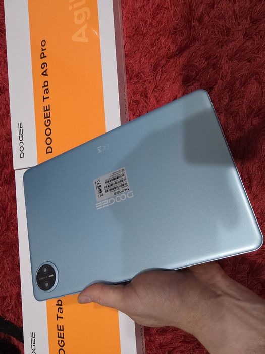 -Doogee Tab A9Pro, Nou, 128Gb, 4Ram+16 extins, Albastru, 0 cicluri inc