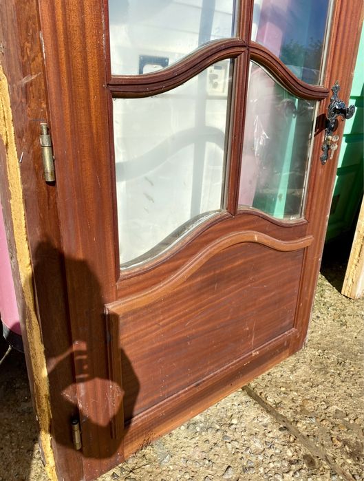 USA INTRARE LEMN casa vila boltita antic H 225 x L 119 Garantie