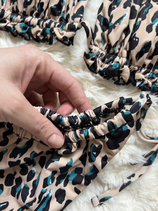 Costum de baie leopard print