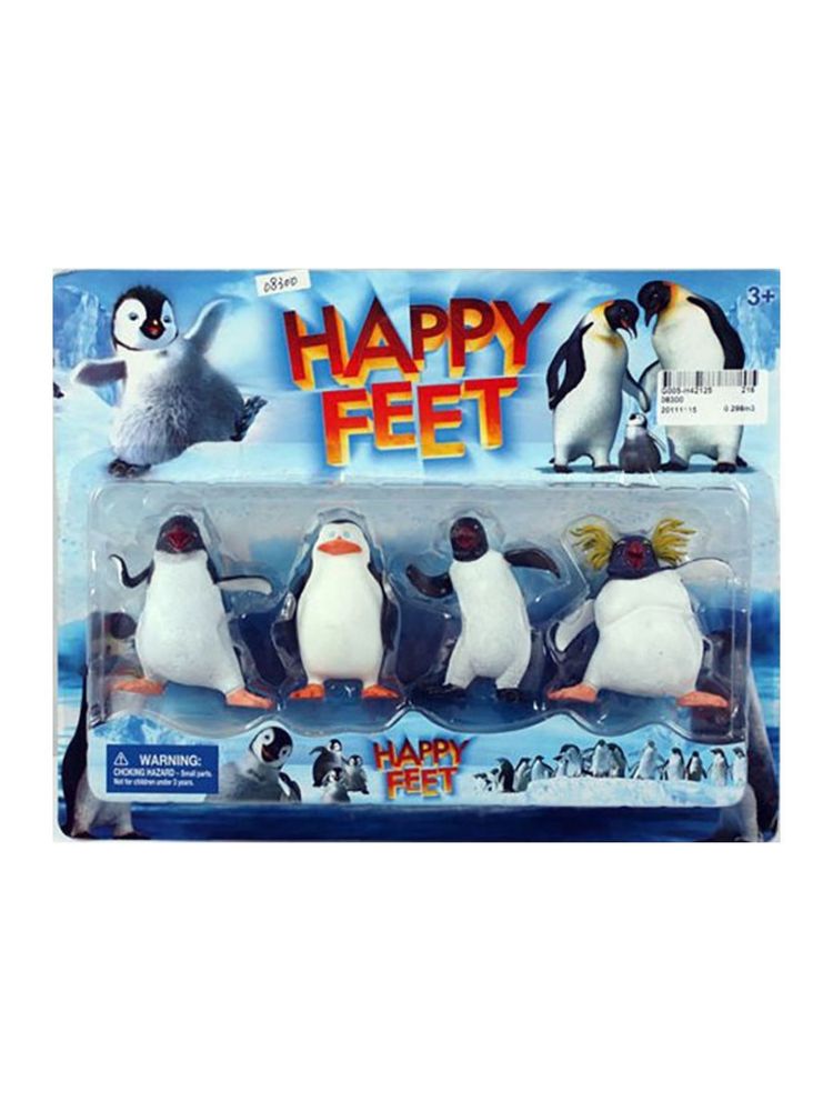 Set cu 4 Figurine Happy Feet NOU