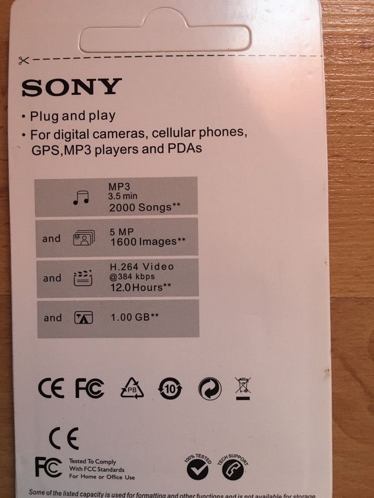 Card si adaptor microsd 1tb Sony