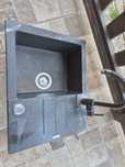 Vand chiuveta bucatarie granit, cu baterie inclusa,