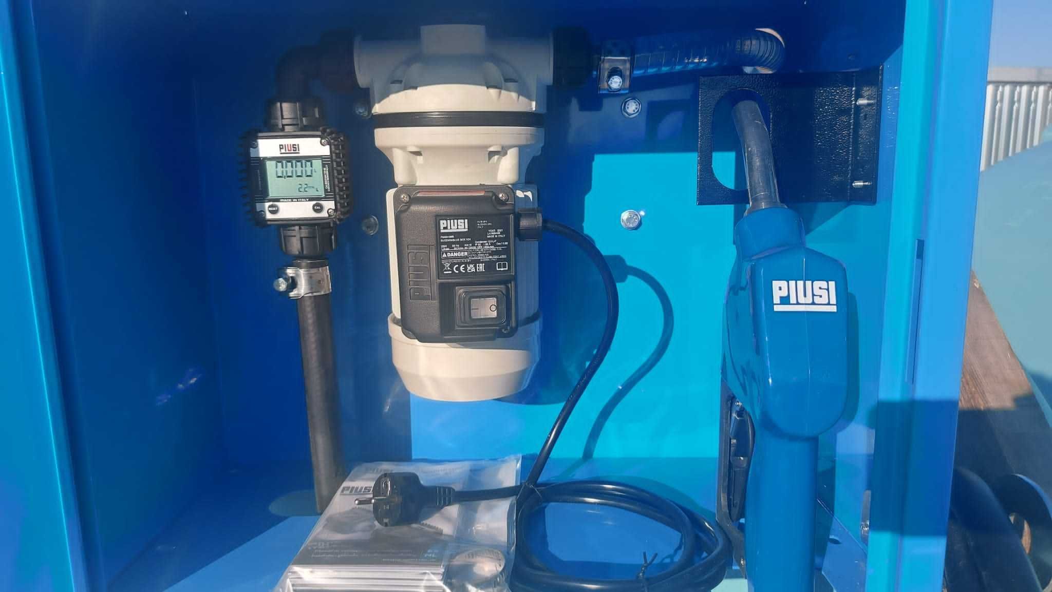 Statie rezervor bazin adblue echipat complet cu accesorii Piusi