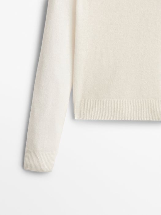 Pulover Massimo Dutti, din casmir