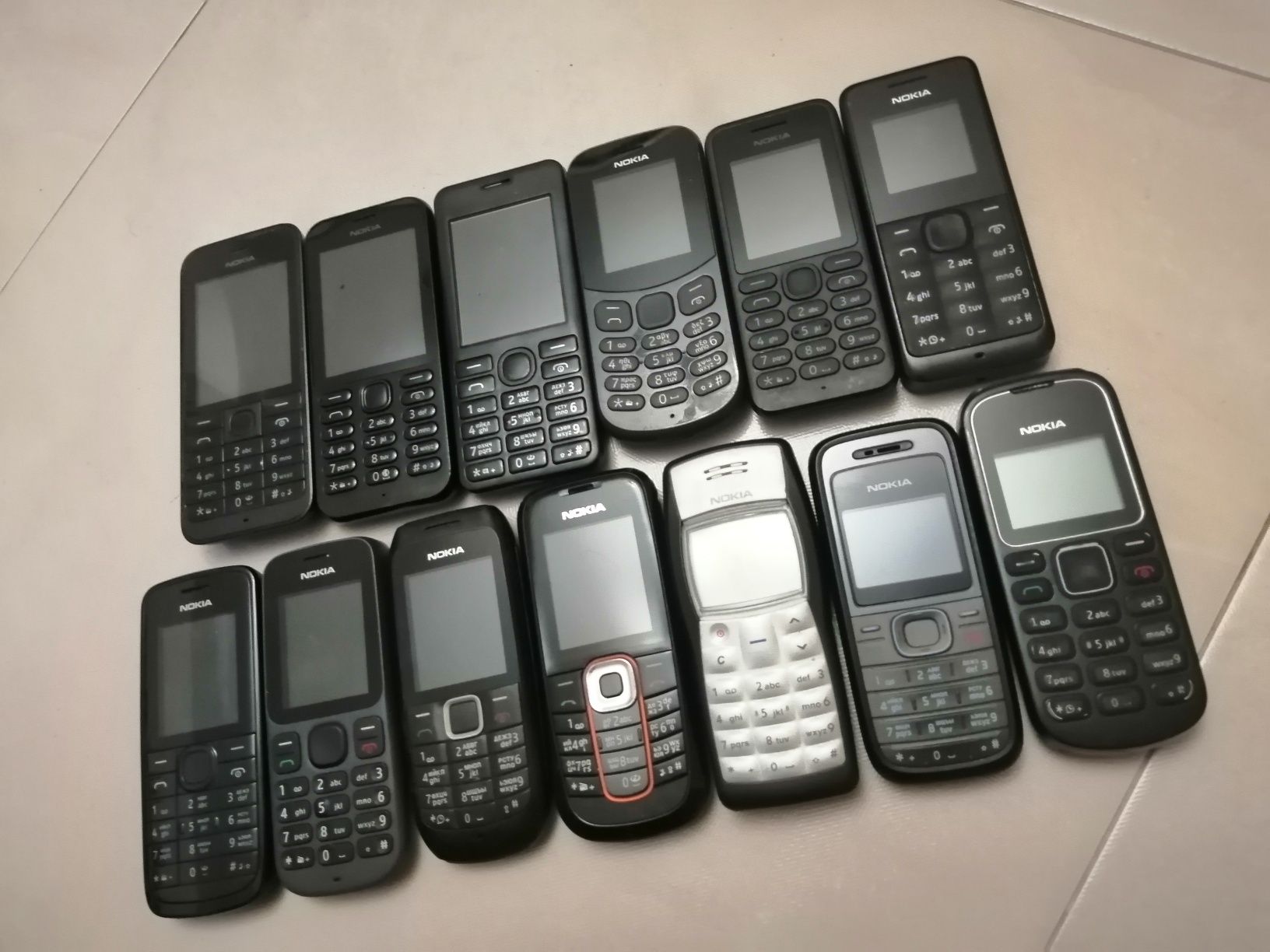 Nokia 220,222, 206,130, 105,113,100,1616,2600,1100,1208,1280