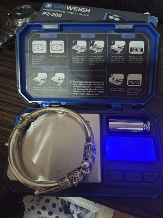 Superba bratara de argint