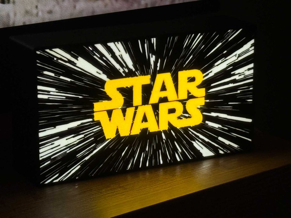 Lightbox Star Wars – Lumină ambientală pentru colecționarii galaxiei