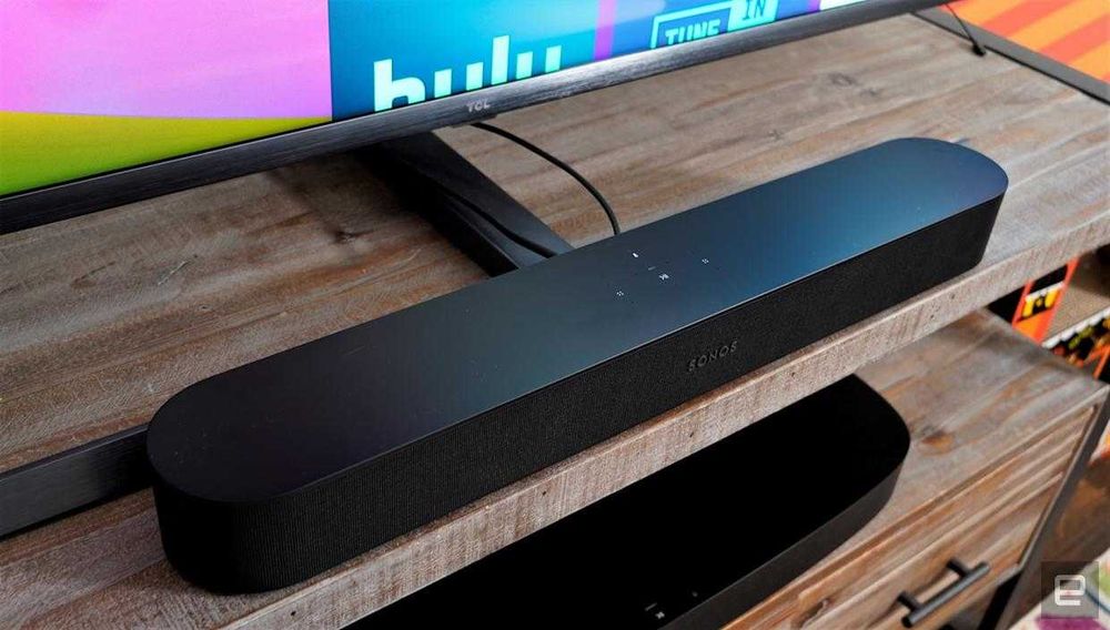Sistem audio SONOS Beam Sigilat- soundbar cu subwoofer si 2 sateliti
