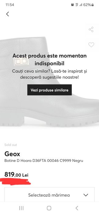 GEOX Respira Ghete Dama 37