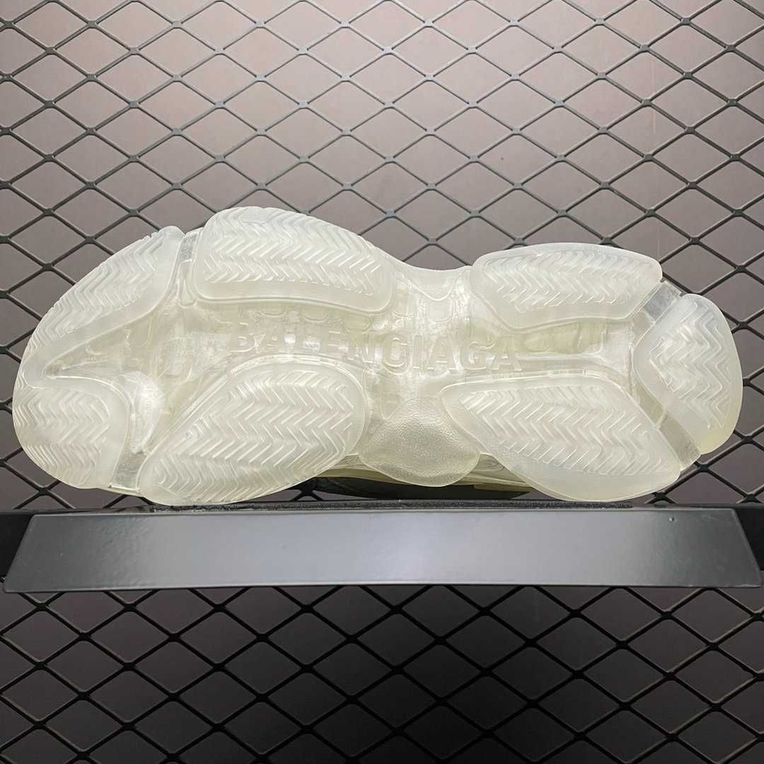 Balenciaga Triple S Clear Sole White 544351