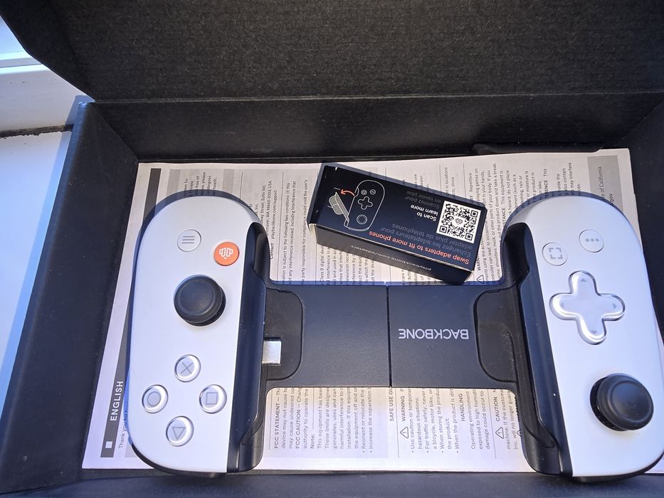 Controller Wireless Backbone Black Edition, USB-C, Negru