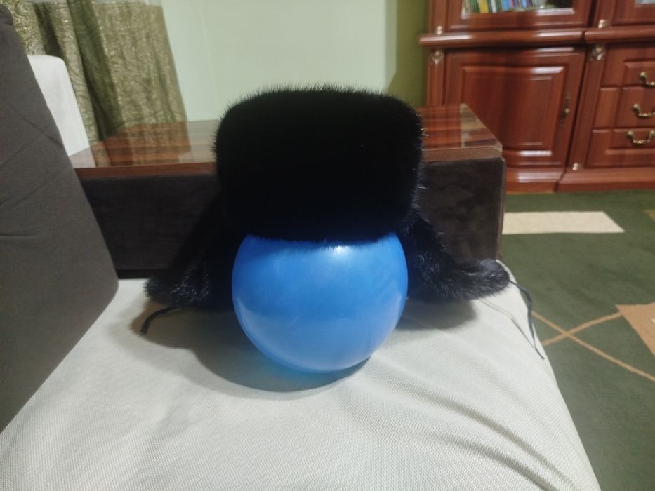 Шапка ушанка норковая  Рот Фронт