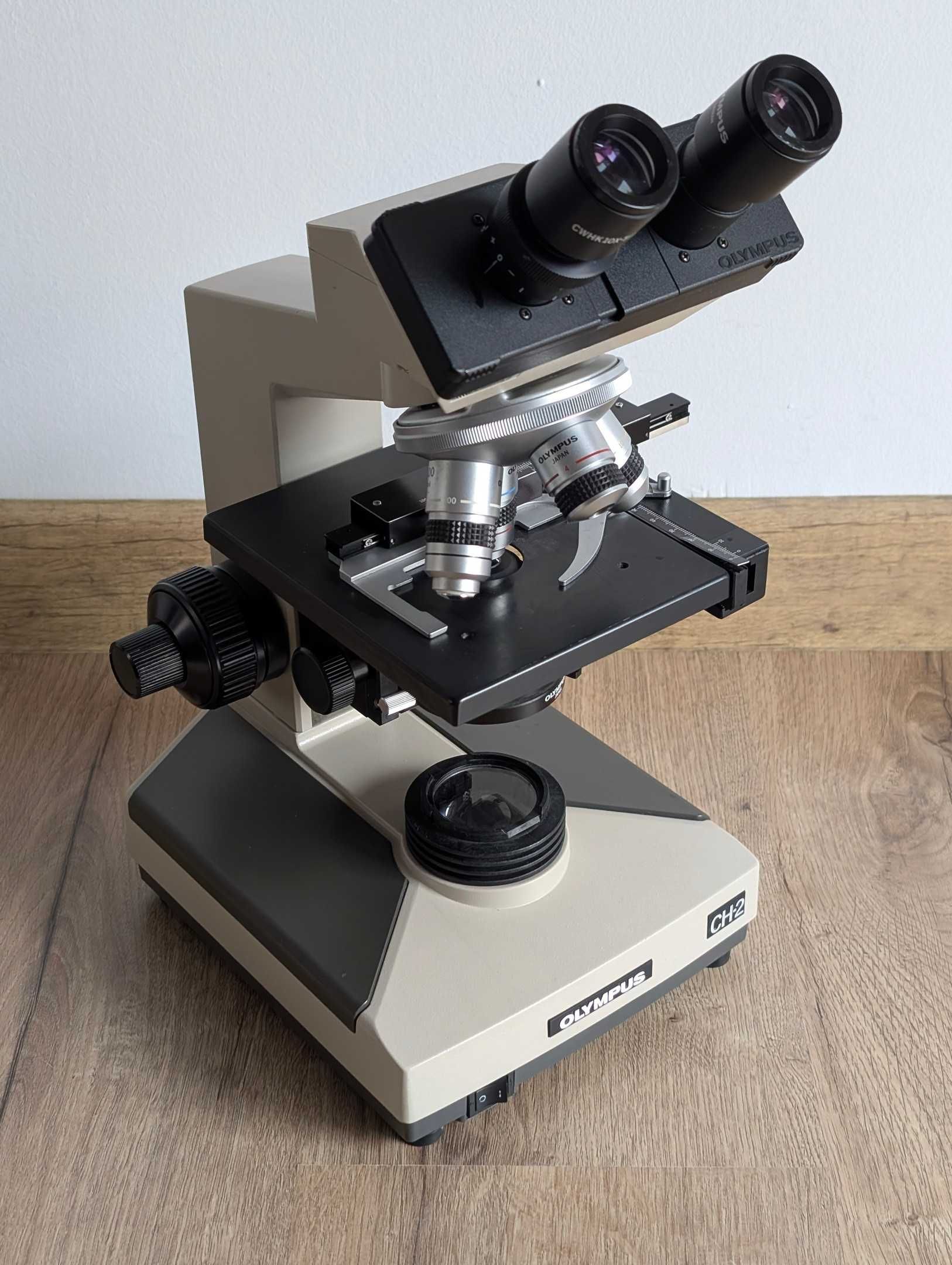Microscop Olympus CHT cu 4 Lentile: A4 / A10 / A40PL si A100 oil