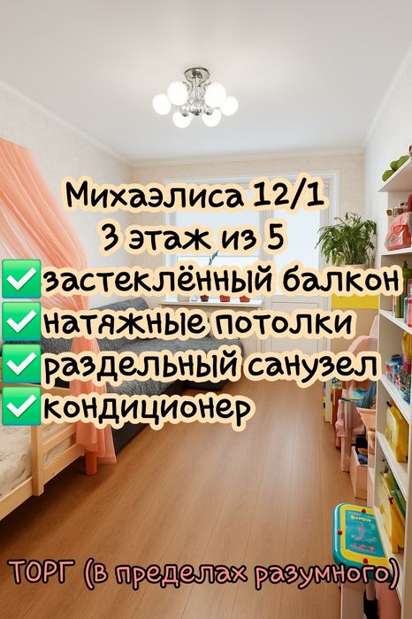 Полуторка, однокомнатная, Михаэлиса 12/1