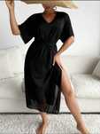 Rochie de plaja neagra