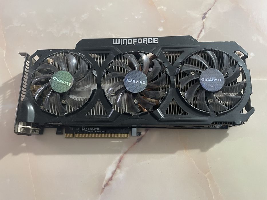 Gigabyte GTX 770 OC Windforce 2GB DDR5 Model: GV-N770OC-2GD