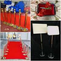 Красная дорожка парфлексы стойки указатели церемониальный набор