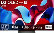 Tv Lg OLED65C47LA an 2024 165cm 65 inch
