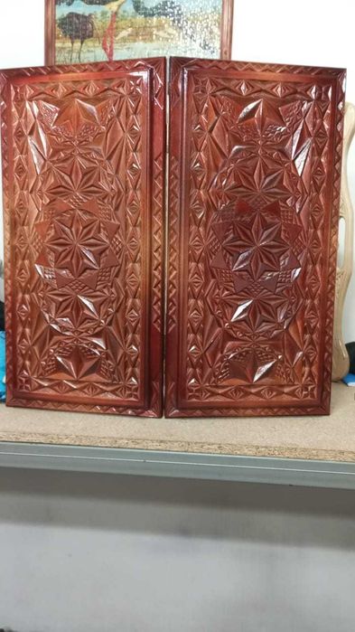 Нарды резные. Ручная работа