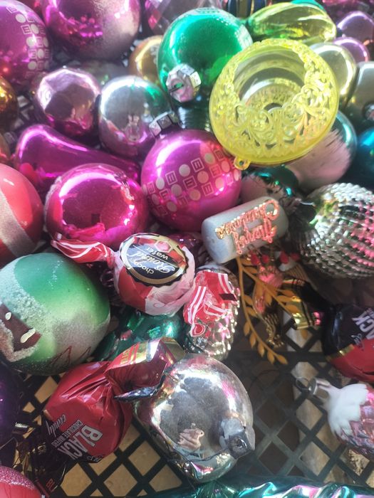 Советский ёлочные игрушки