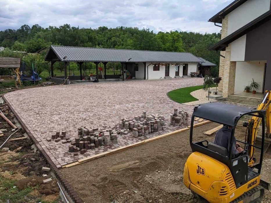 Montaj pavaj / pavele borduri rigole