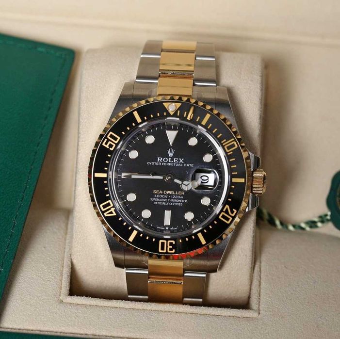 Rolex Sea-Dweller 43mm сребро злато