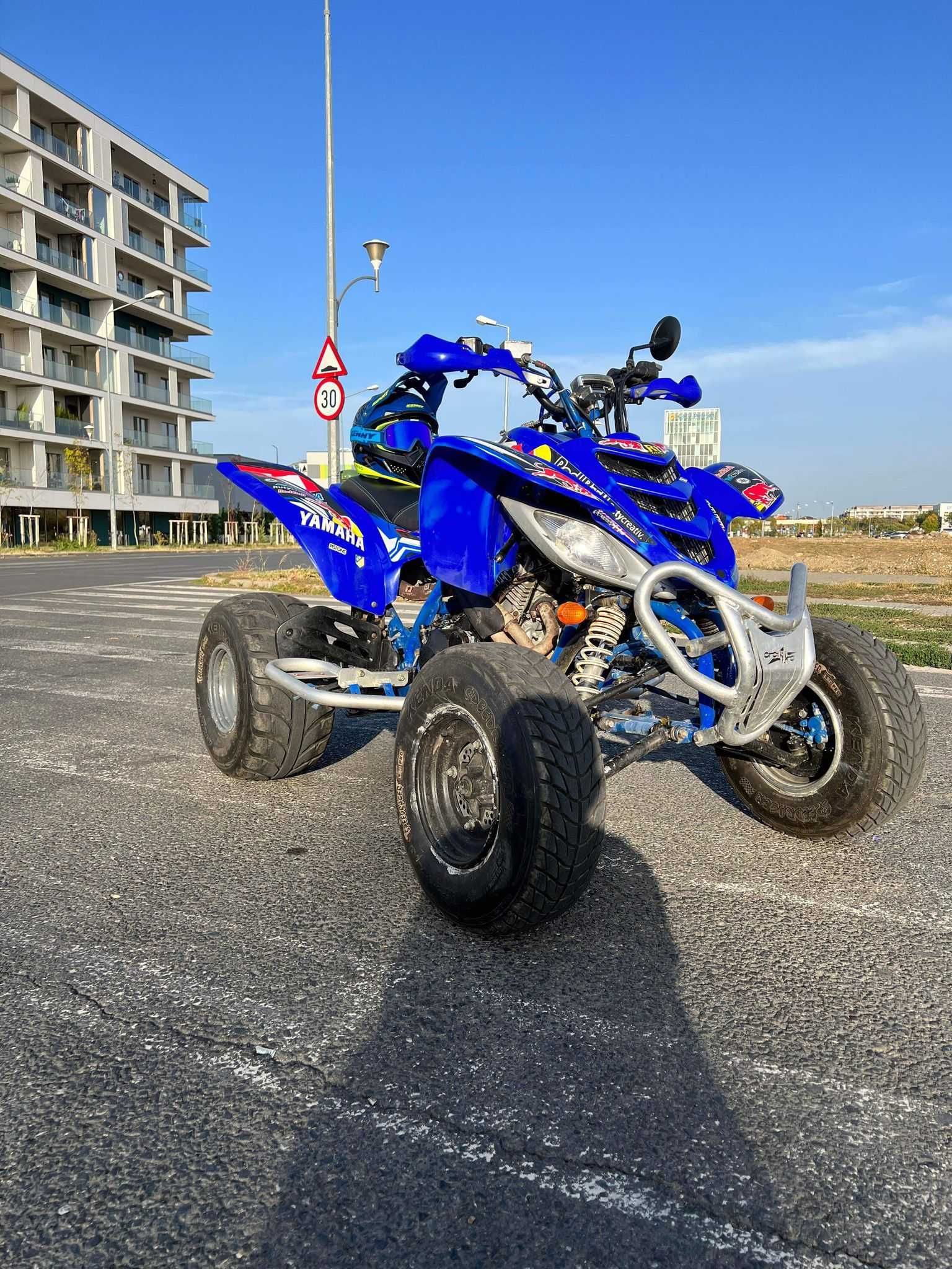 Vand Yamaha Raptor 660 SCHIMB CU MASINA