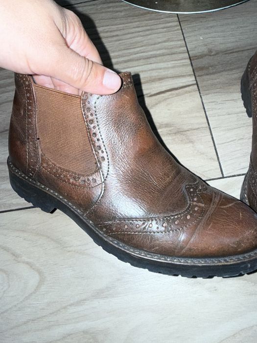 botine piele marimea 36