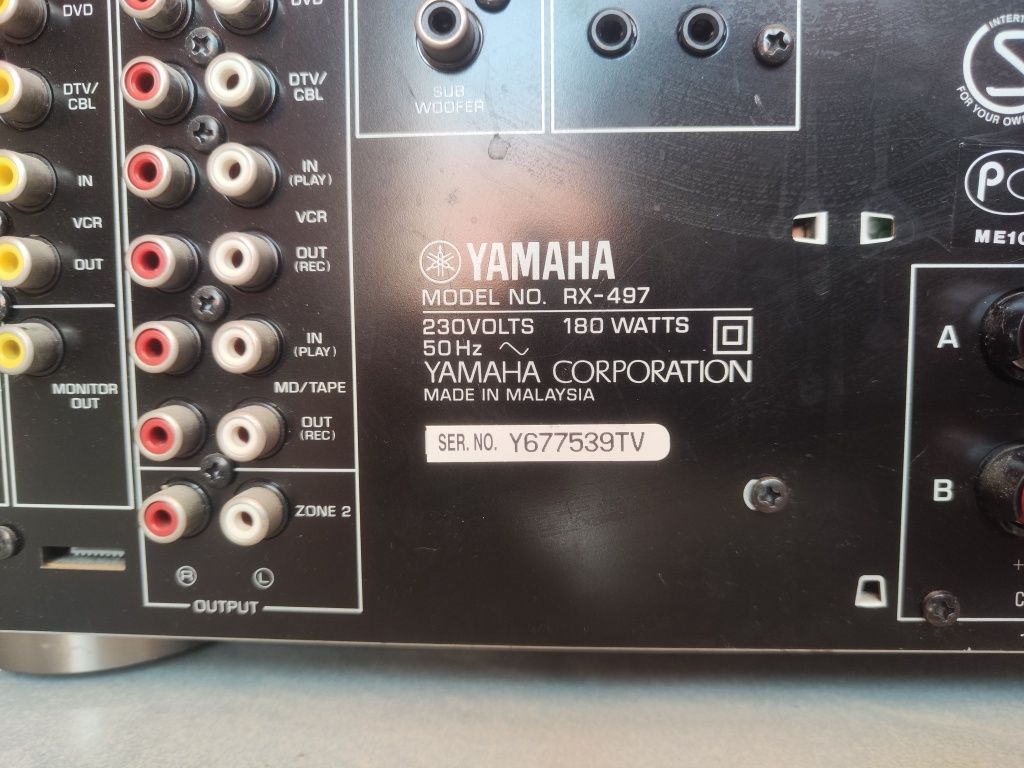 Receiver Yamaha RX-497 + Тонколони Quadral AC 3100