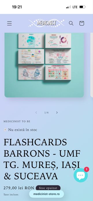 Flashcarduri medicinist