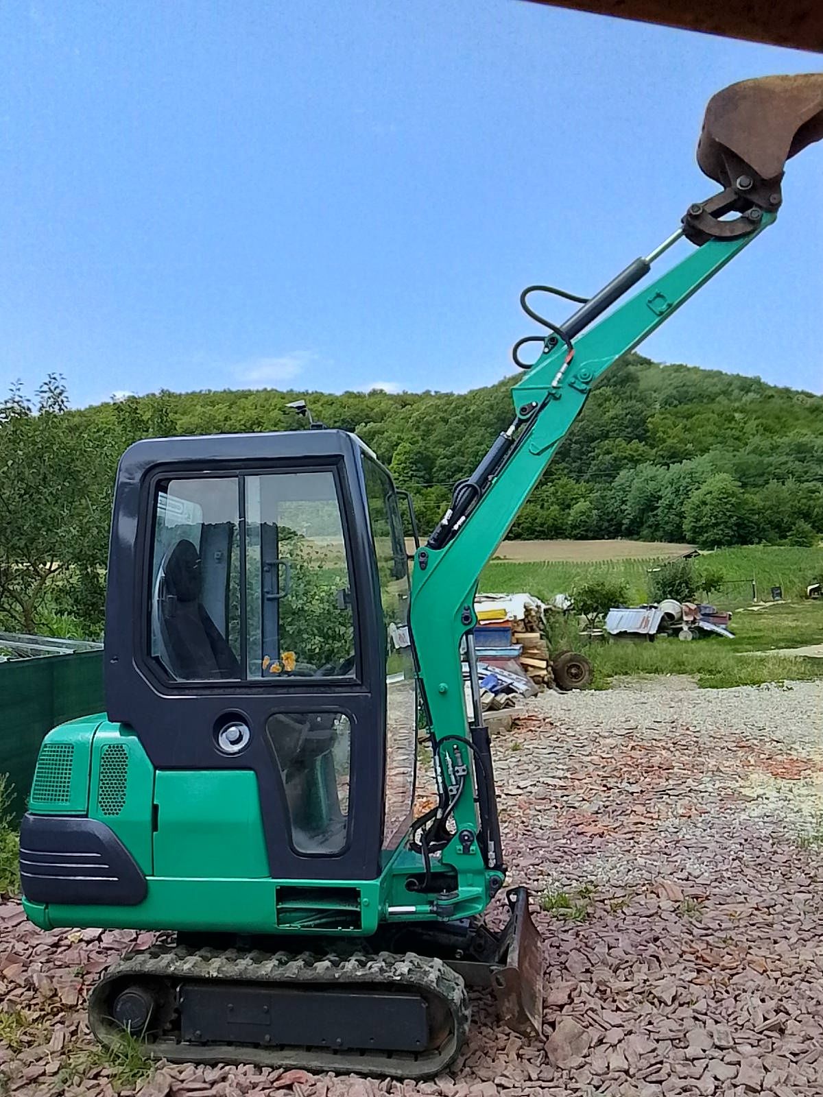 Mini excavator Komatsu pc07-2