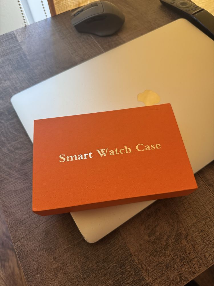 Луксозен защитен калъф с каишка за Apple Watch Ultra 49mm