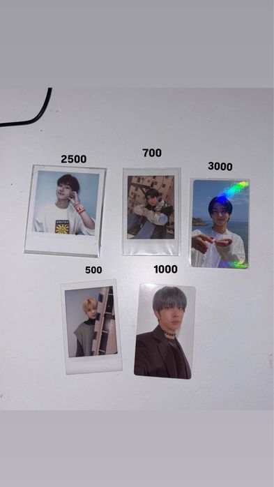 Продам официальные Кпоп карточки!!!