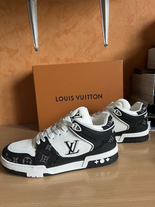 Louis Vuitton LV Monogram Black Denim Sneaker