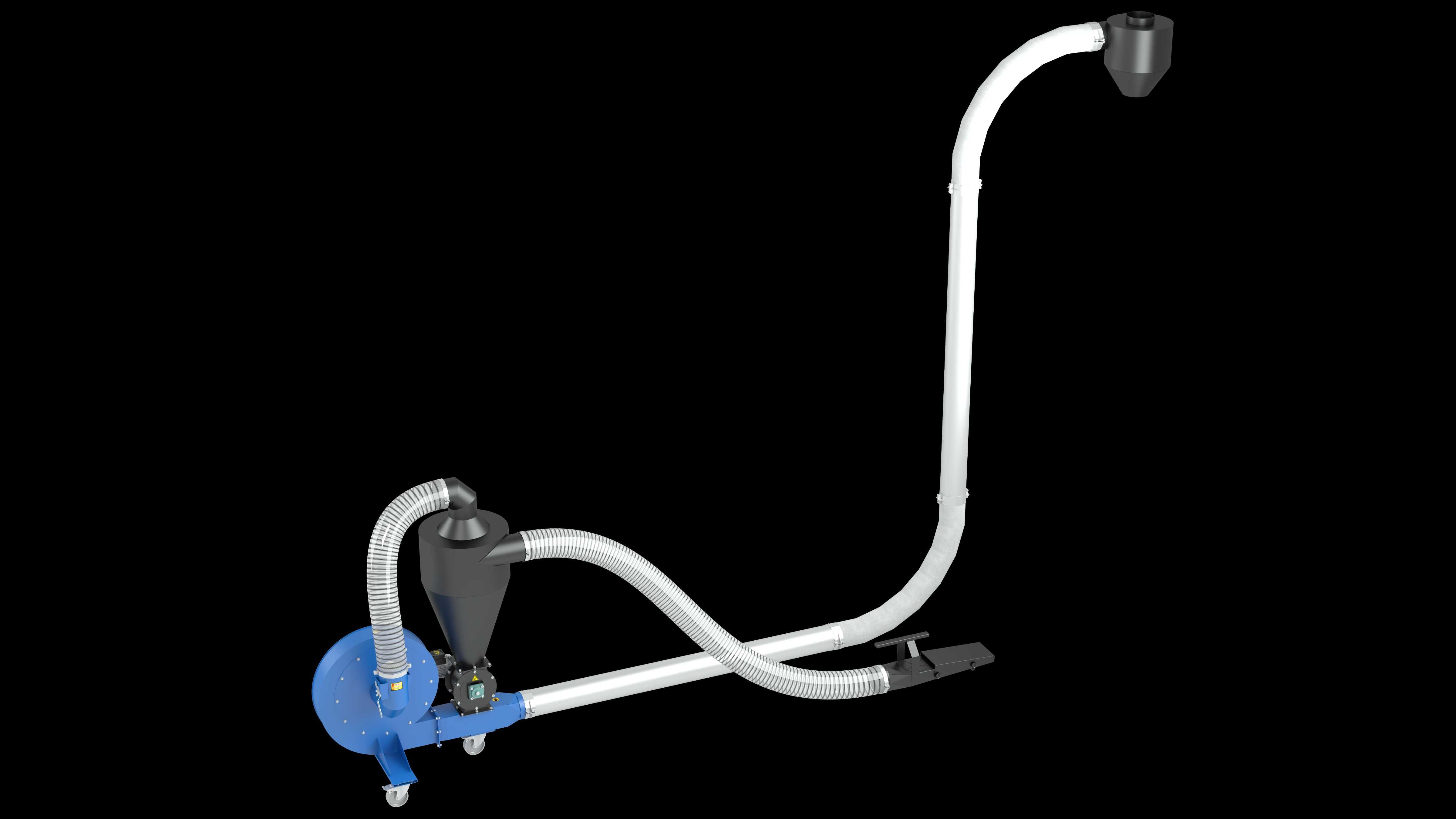 Transportor pneumatic de cereale PTZ-11 Productivitate: 8 t/h NOU