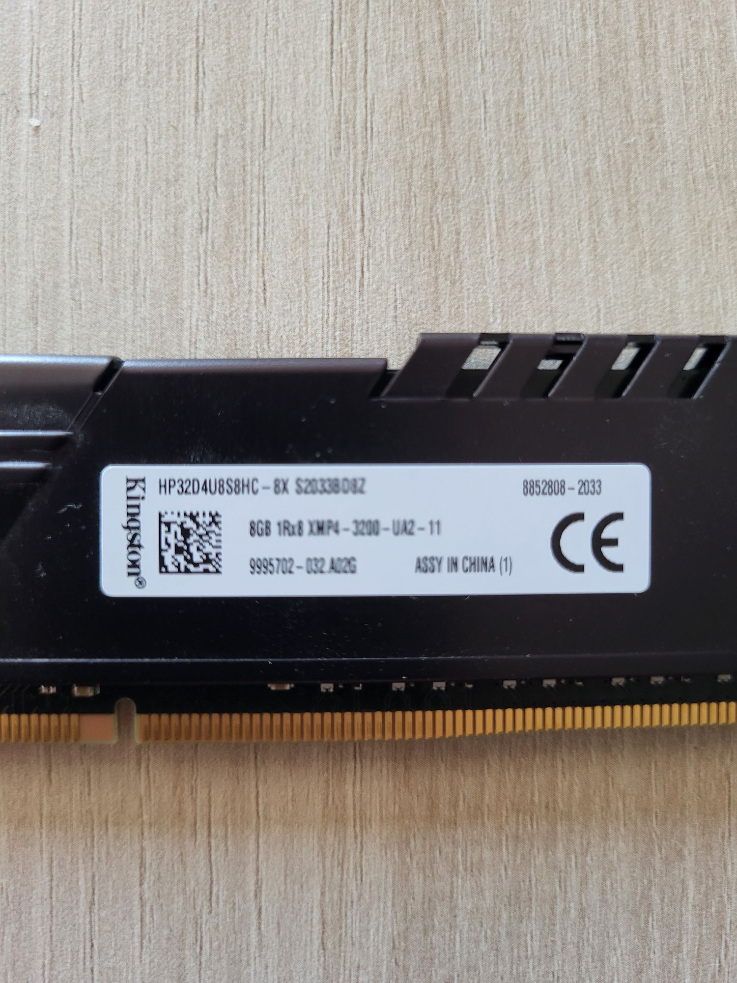 Ram pc 8 Gb DDR 4 3200 MHz