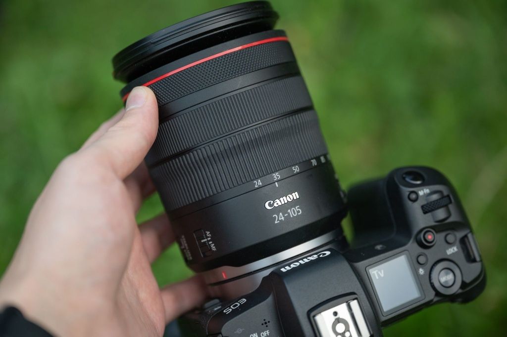 Объектив Canon rf 24-105 f4 L из комплекта