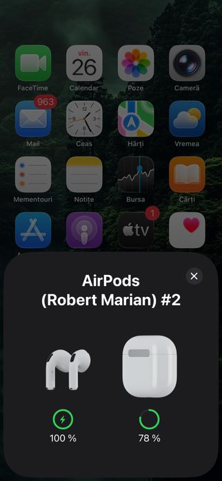 Airpods 4  Full Box+husa silicon
