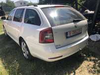 Haion Portbagaj Skoda Octavia 2 fl facelift break combi alb