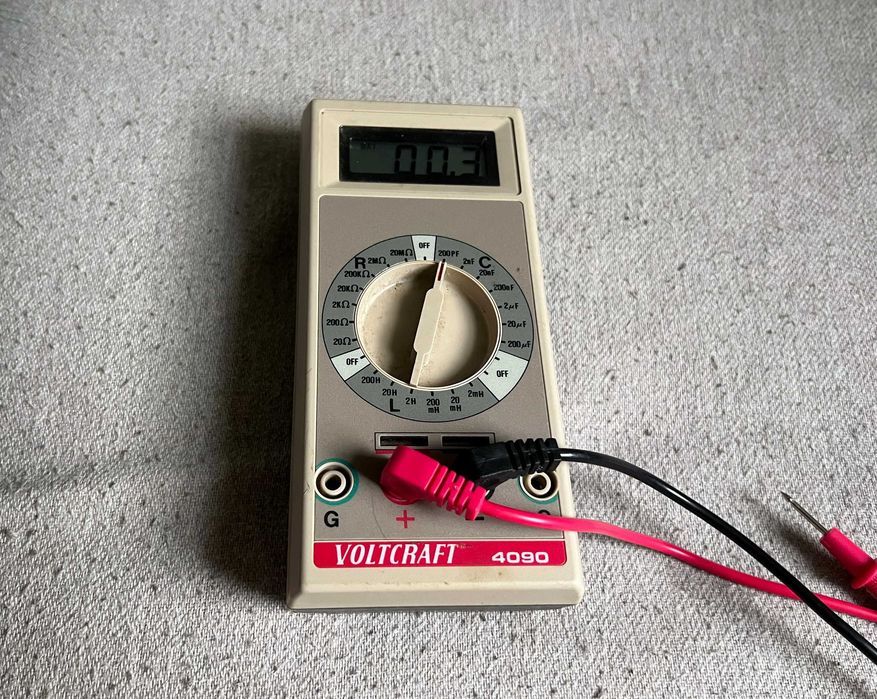 Multimetru Voltcraft - LCR-Meter 4090 digital de precizie anii 80