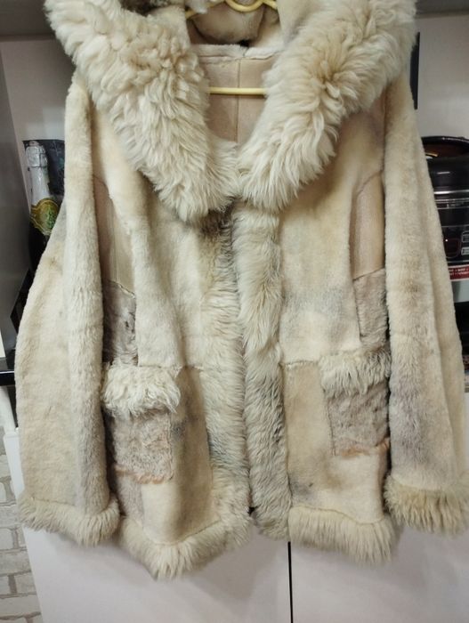 Облегченная дублёнка полностью натуральная