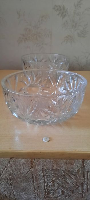 Ваза  хрустальная