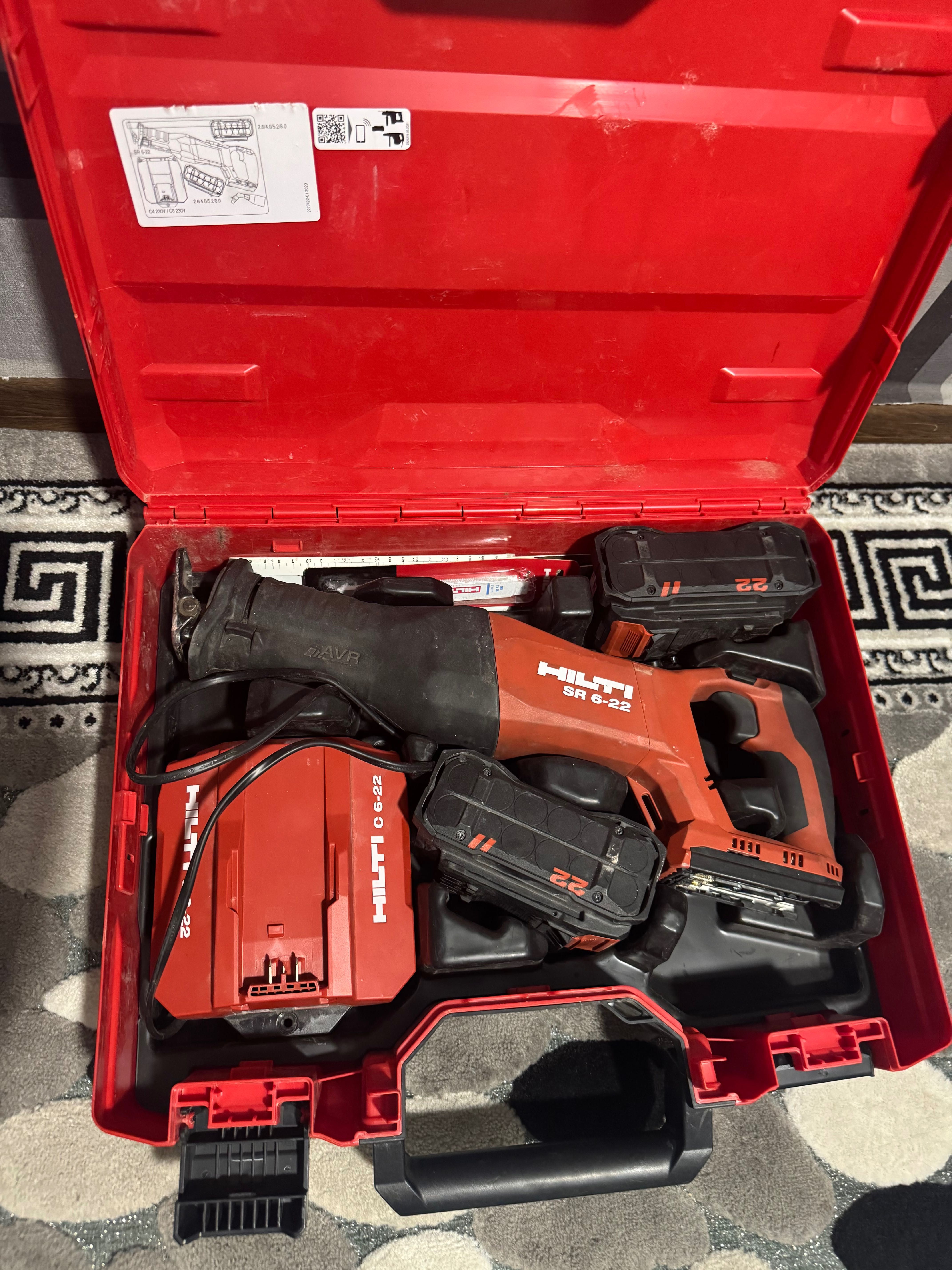 Hilti SR 6-22 реципрочен трион