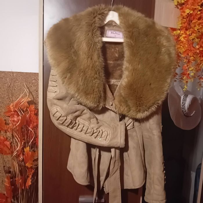 Дамски палта изкуствен косъм