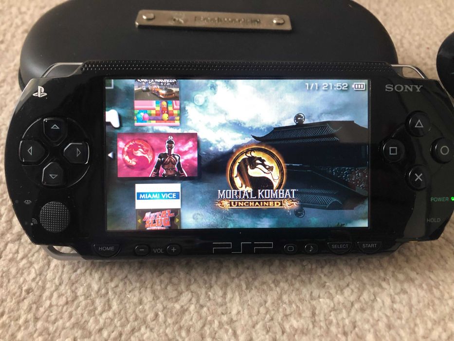 PlayStation PSP 1004 60jocuri Modat 64Gb bat 3ore