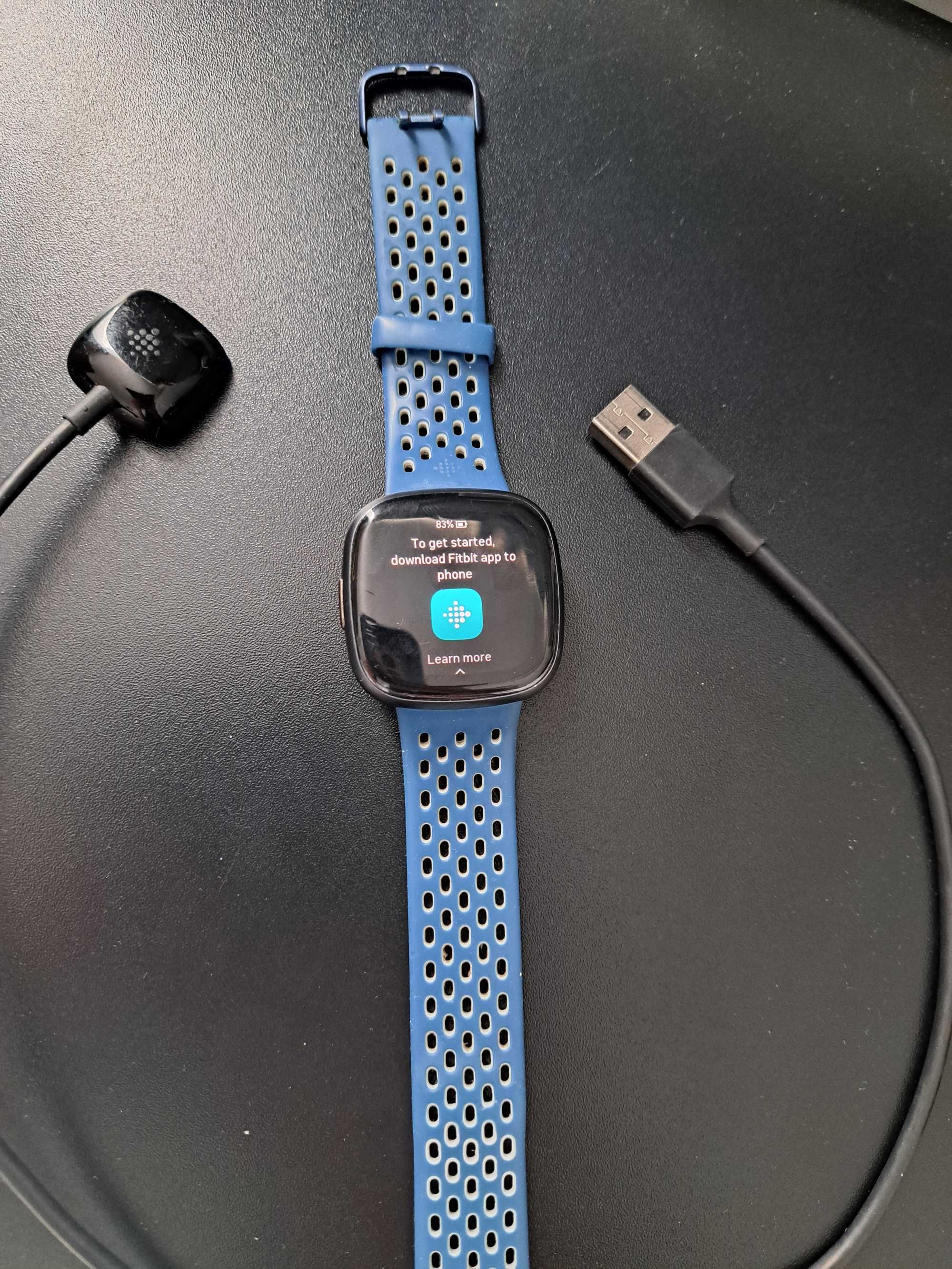 Часовник Smartwatch Fitbit Sense 2 Shadow Grey/Graphite Aluminum