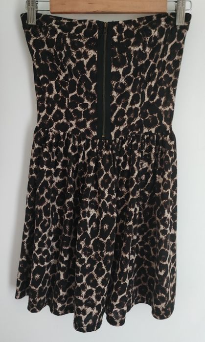 Rochie scurta animal print