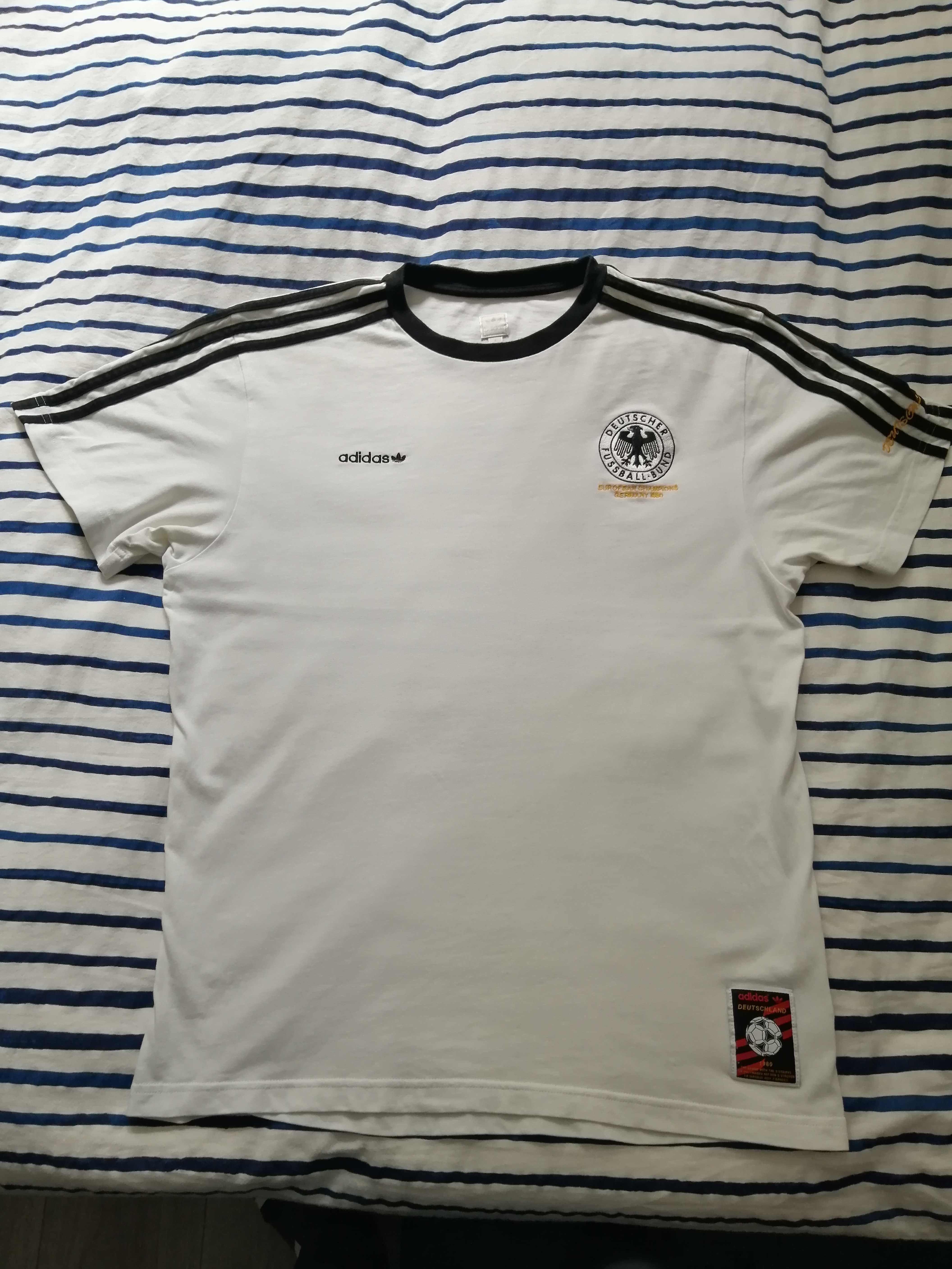 Tricou Adidas 1980 West Germany 'EUROPEAN CHAMPIONS' Retro Home Shirt