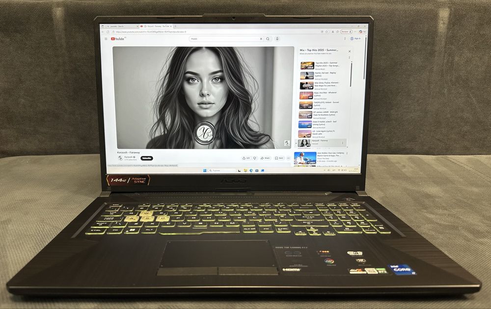 Геймърски  Лаптоп ASUS TUF F17