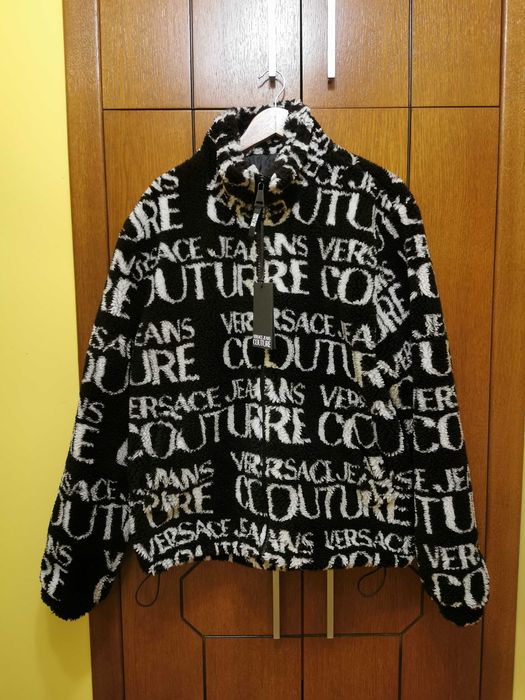 Versace jeans couture teddy bear jacket